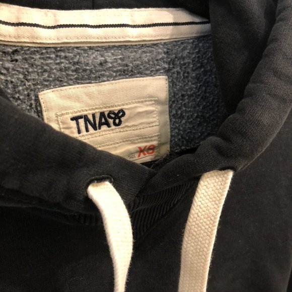 TNA Black Pullover Hoodie (XS) - Picture 3 of 3